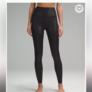 Lululemon align black shine